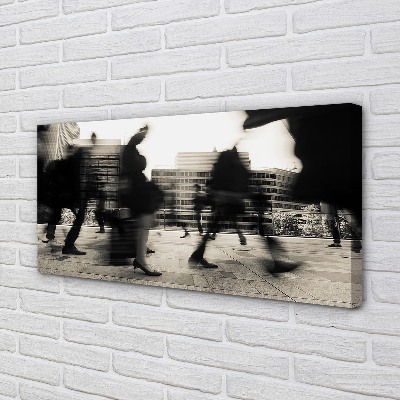 Zdjęcie na płótnie Ludzie w Mieście