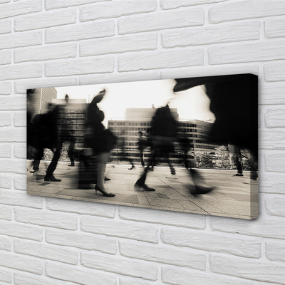 Zdjęcie na płótnie Ludzie w Mieście