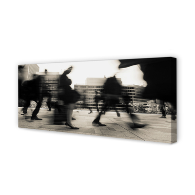 Zdjęcie na płótnie Ludzie w Mieście