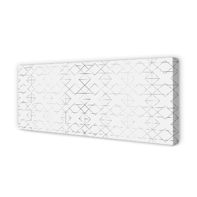 Obraz na płótnie Zarys Wielokątów