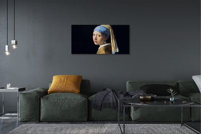 Obraz na płótnie Dziewczyna z perłą - Johannes Vermeer