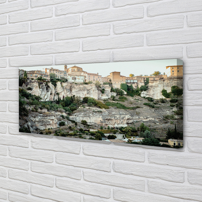 Zdjęcie na płótnie Górska Panorama Hiszpańskiego Miasta