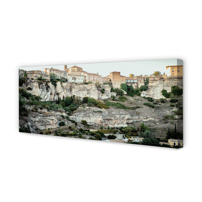 Zdjęcie na płótnie Górska Panorama Hiszpańskiego Miasta