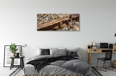 Zdjęcie na płótnie Krzyż, Kamienie i Ciernie