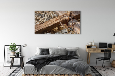 Zdjęcie na płótnie Krzyż, Kamienie i Ciernie