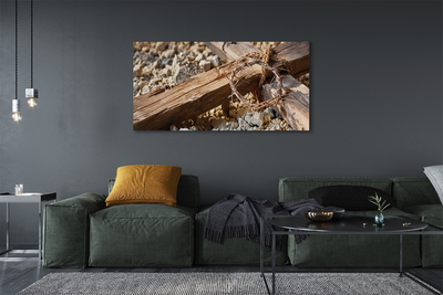 Zdjęcie na płótnie Krzyż, Kamienie i Ciernie