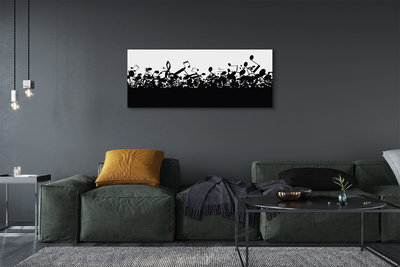 Zdjęcie na płótnie Klasyczny Zapis Muzyczny