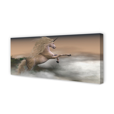 Fotoobraz na płótnie Jednorożec w Chmurach