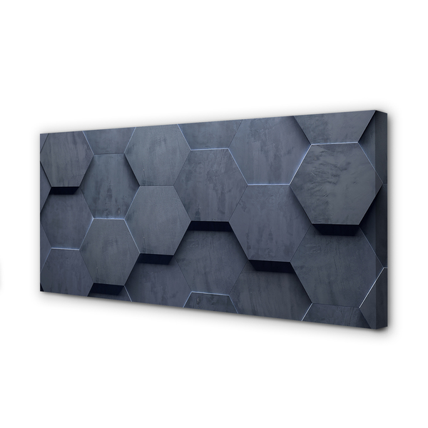 Duży obraz na płótnie Betonowe Plastry Na Ścianę