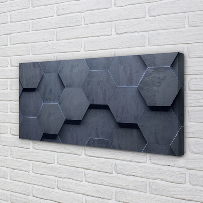 Duży obraz na płótnie Betonowe Plastry Na Ścianę