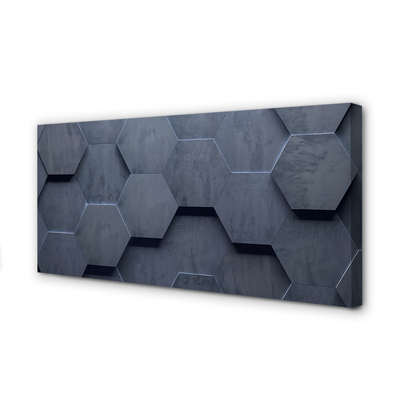 Duży obraz na płótnie Betonowe Plastry Na Ścianę