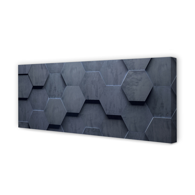 Duży obraz na płótnie Betonowe Plastry Na Ścianę