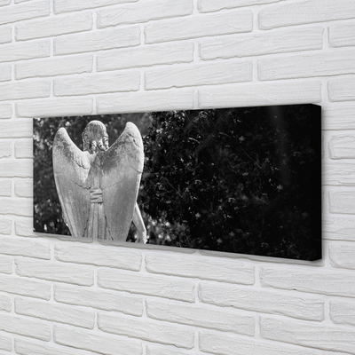 Fotoobraz na płótnie Anioł ze Skrzydłami w Lesie