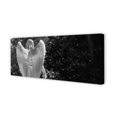 Fotoobraz na płótnie Anioł ze Skrzydłami w Lesie