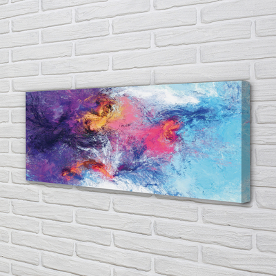 Fotoobraz na płótnie Kolorowe Mazy na Obrazie