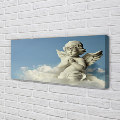 Obraz na płótnie Anioł chmury niebo