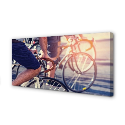Obraz canvas na ścianę Wspólna Wyprawa Rowerowa