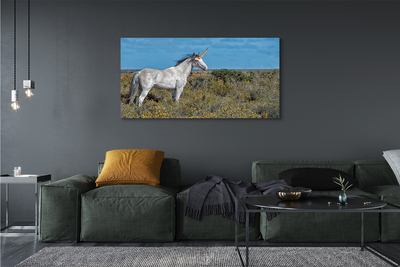 Obraz na płótnie Jednorożec na Zielonym Polu