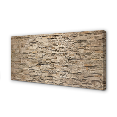 Obraz drukowany na płótnie Połączenie Cegły I Kamienia