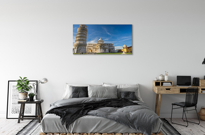 Obraz na płótnie Włochy Krzywa wieża katedra