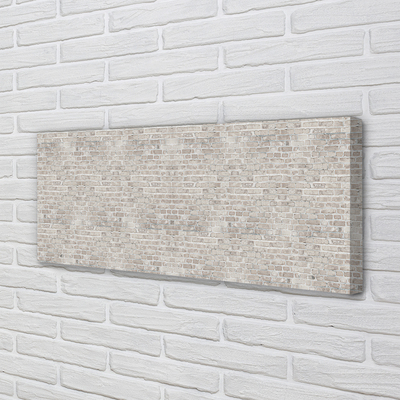 Obraz drukowany na płótnie Dekoracyjna Ściana Z Cegieł