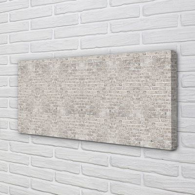 Obraz drukowany na płótnie Dekoracyjna Ściana Z Cegieł