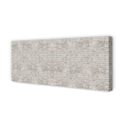 Obraz drukowany na płótnie Dekoracyjna Ściana Z Cegieł