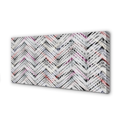 Zdjęcie na płótnie Kolorowy Wzór Jodełki