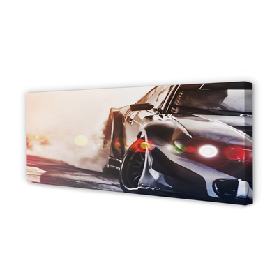 Zdjęcie na płótnie Elegancja Czarnego Auta