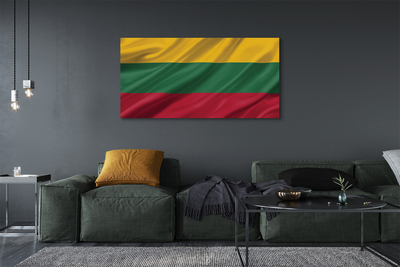 Obraz na płótnie Flaga Litwy
