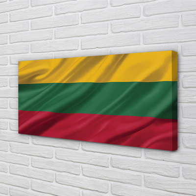 Obraz na płótnie Flaga Litwy