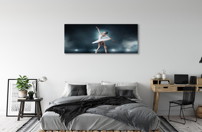 Zdjęcie na płótnie Baletnica w Białej Sukni