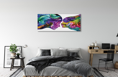 Duży obraz na płótnie Ludzie i Mazy