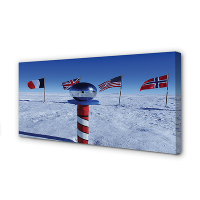 Fotoobraz na płótnie Brazylijska Flaga