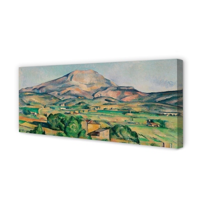 Obraz na płótnie Góra św. Wiktorii - Paul Cézanne