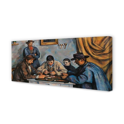 Obraz na płótnie Gracze w karty - Paul Cézanne
