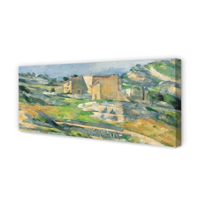 Obraz na płótnie Domy w Prowansji - Paul Cézanne