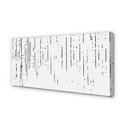 Obraz canvas na ścianę Nowoczesny Wzór w Kropki i Paski