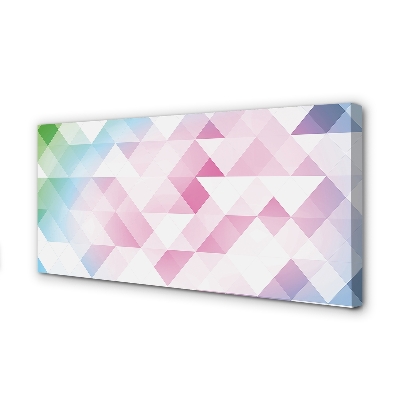 Zdjęcie na płótnie Tęczowe Diamenty