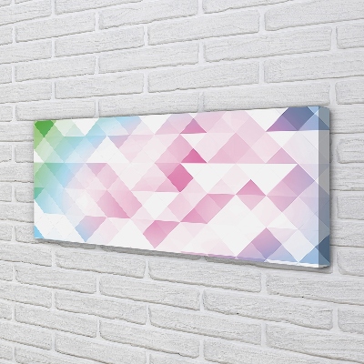 Zdjęcie na płótnie Tęczowe Diamenty