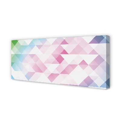 Zdjęcie na płótnie Tęczowe Diamenty