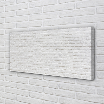 Obraz na płótnie Mur Z Tradycyjnej Cegły