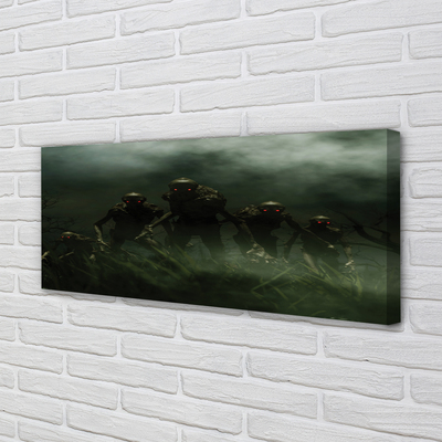 Obraz na płótnie Zombie w Chmurach