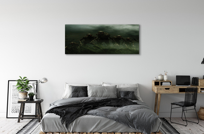 Obraz na płótnie Zombie w Chmurach