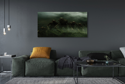 Obraz na płótnie Zombie w Chmurach