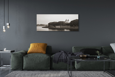 Obraz drukowany na płótnie Most na Wiśle w Krakowie