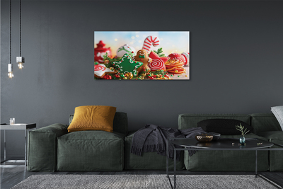 Obraz na płótnie Pierniki i Bombki