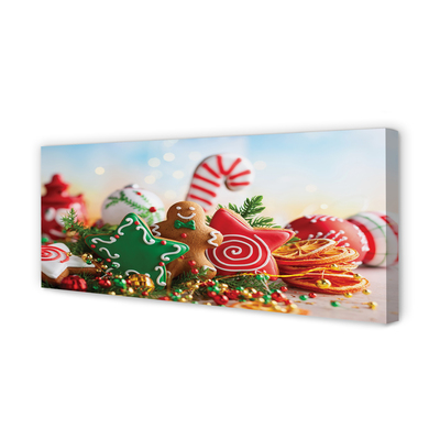 Obraz na płótnie Pierniki i Bombki