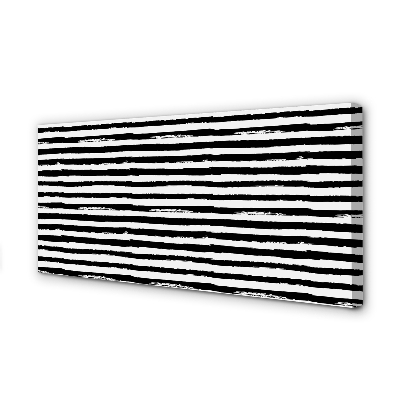 Obraz na płótnie Nieregularne paski zebra