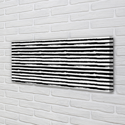 Obraz drukowany na płótnie Nieregularny Wzór Zebry